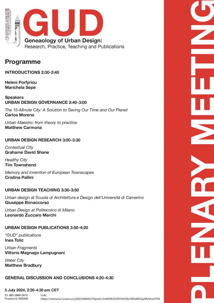 GUD PLENARY MEETING 2024